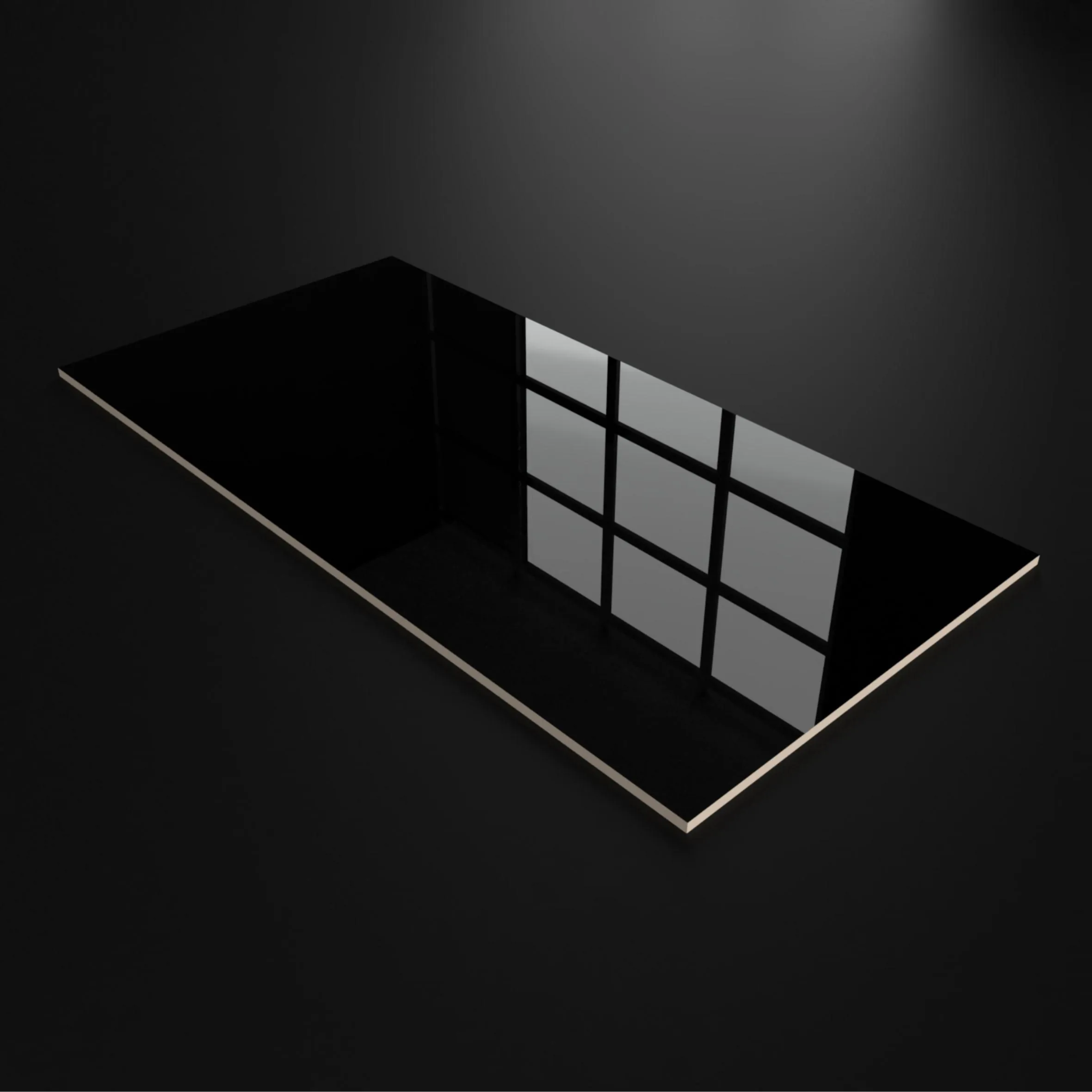 24x48 Super Black Porcelain Tiles Preview